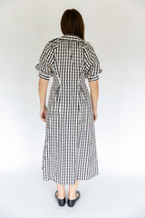 Annabelle Gingham Midi Dress