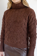 Marron Brown Sweater