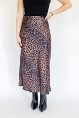 Adira Leopard Maxi Skirt