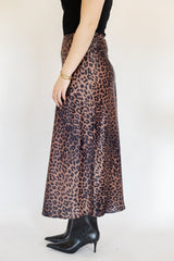 Adira Leopard Maxi Skirt