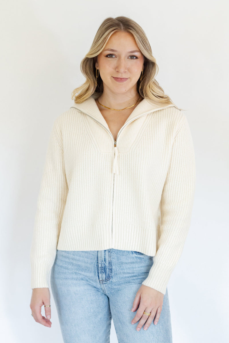 Olympia Ivory Sweater