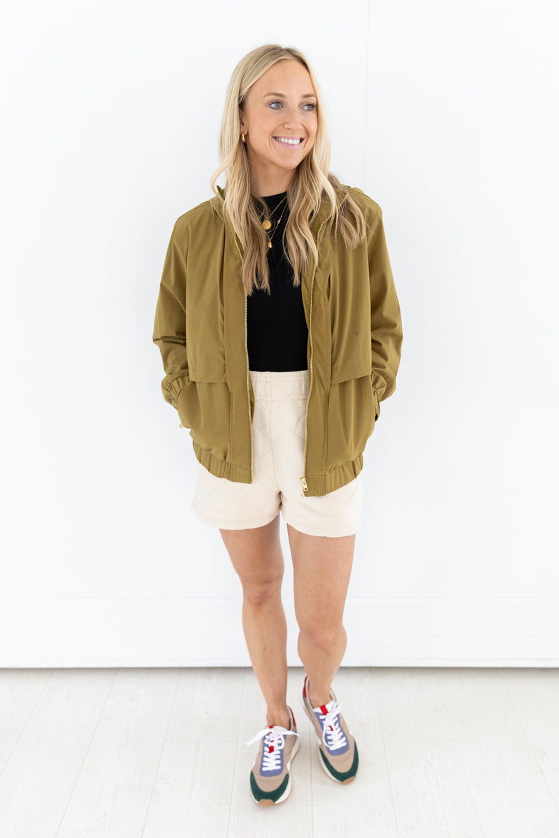 Canyon Olive Green 2-in-1 Jacket