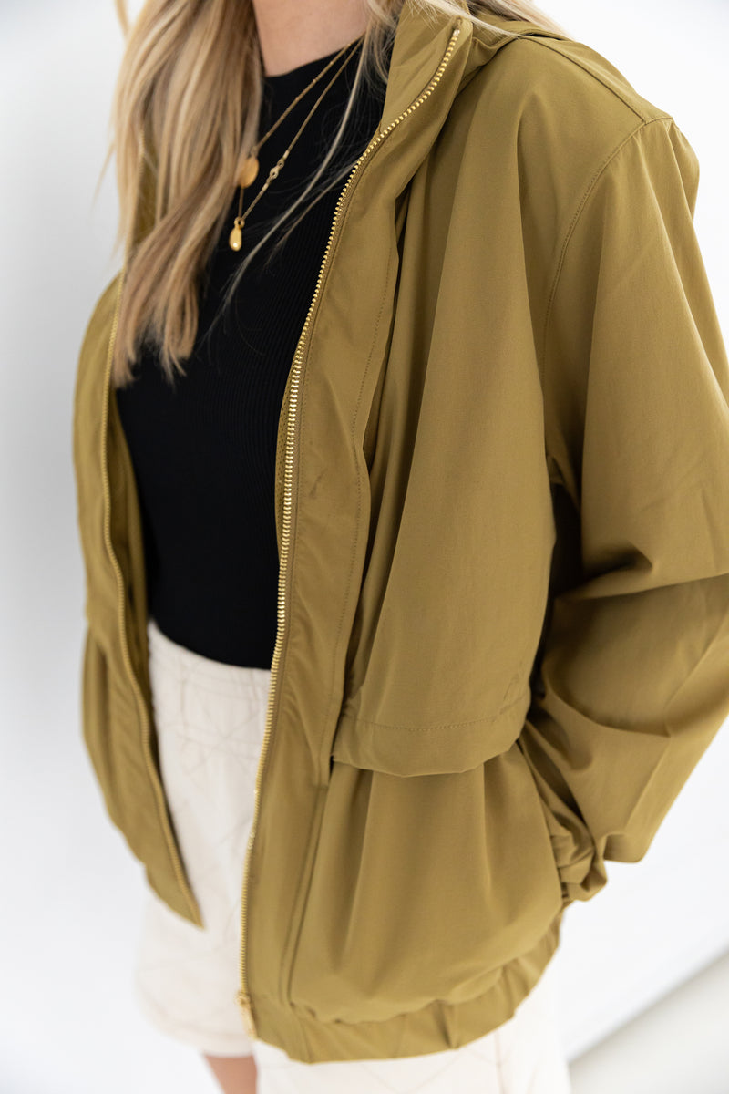 Canyon Olive Green 2-in-1 Jacket