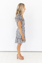 Olivia Abstract Floral Dress