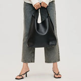 Kristen Black Bucket Bag