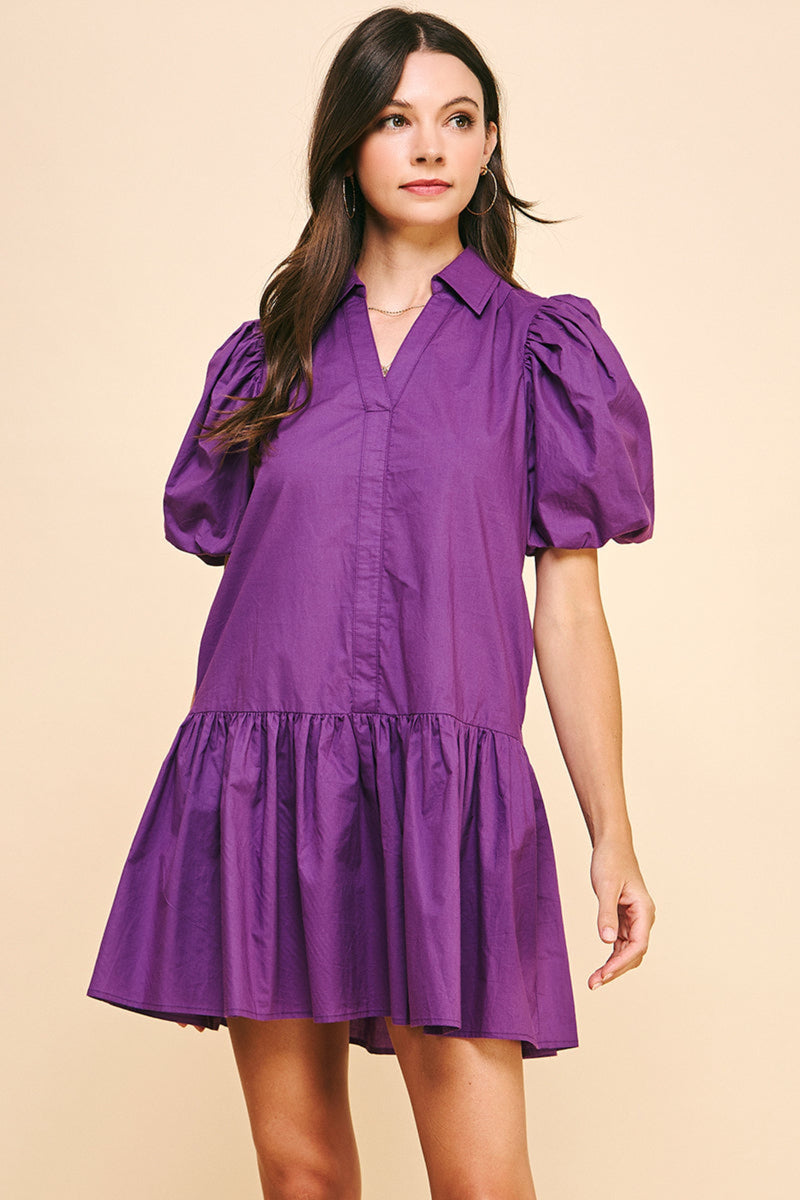 Carly Purple Dress