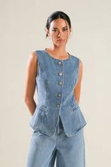 Raya Denim Vest